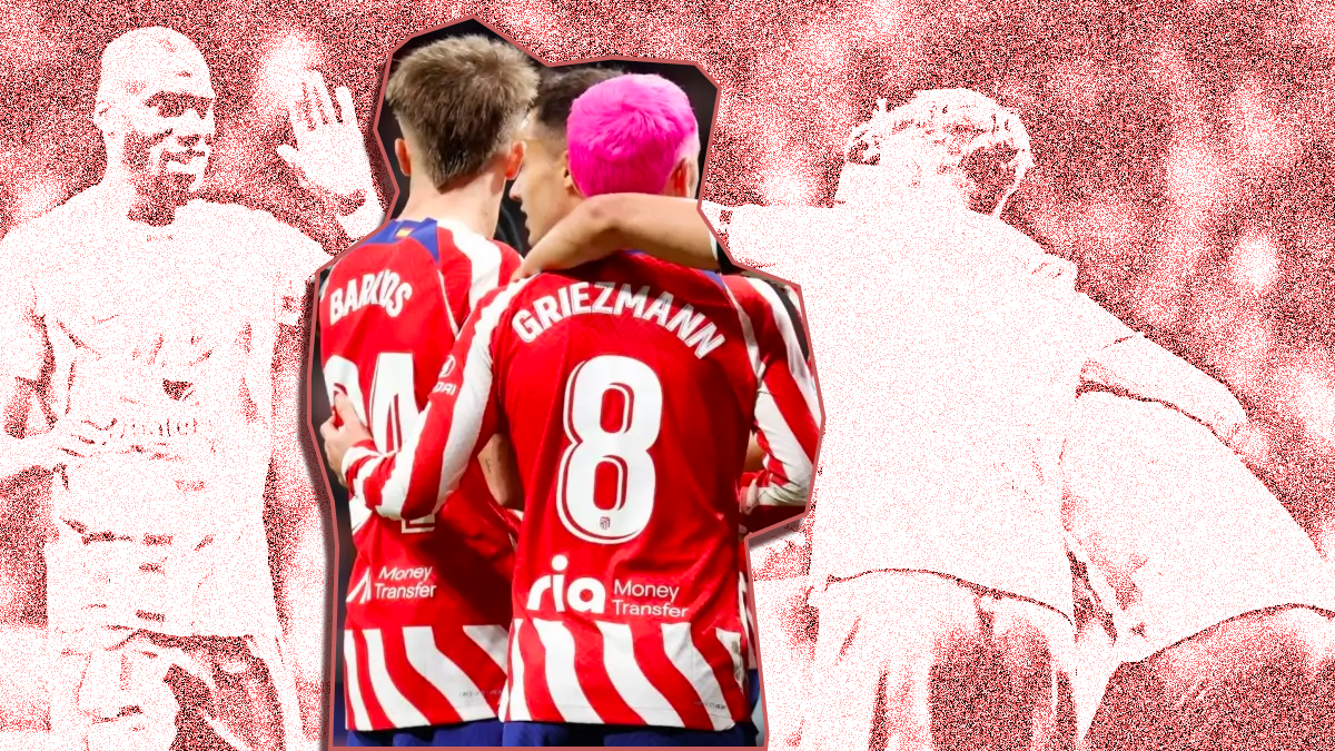 Pablo Barrios and Antoine Griezmann